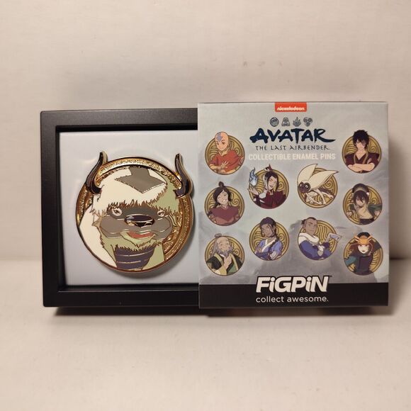 Avatar The Last Airbender Appa Y186 Enamel Pin Hyper Rare Official FigPin Mini - Picture 1 of 4